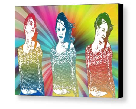 Custom size Foam board Rainbow panoramic art