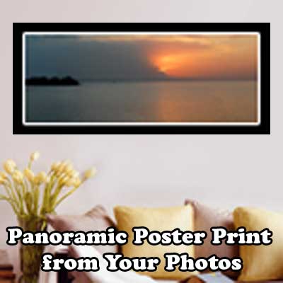 Gift for wife for anniversary – Panoramic Wall Art Poster