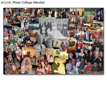 Surprise Half century of happy marriage photo gift for grandparents from children and grandchildren