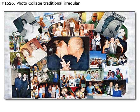 20 year anniversary collage for wife from husband –20th picture collage ideas, $28