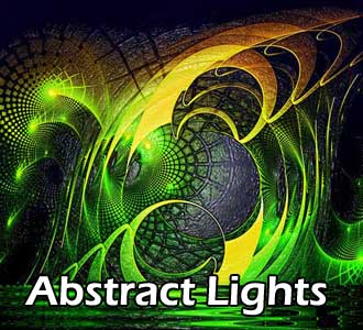 Abstract lights vectors artwork