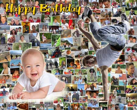 Memorable all new birthday collage for your 17 birthday loved ones