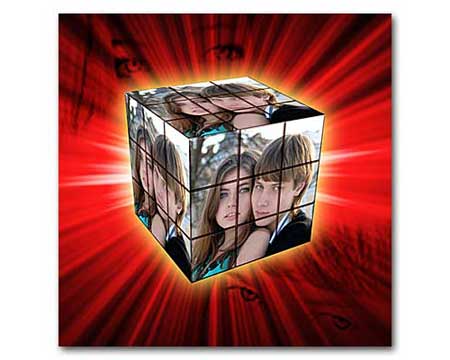 Creative 16th birthday Rubiks  Cube Collage