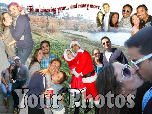 Christmas 100 photos collage gift ideas for her and him
