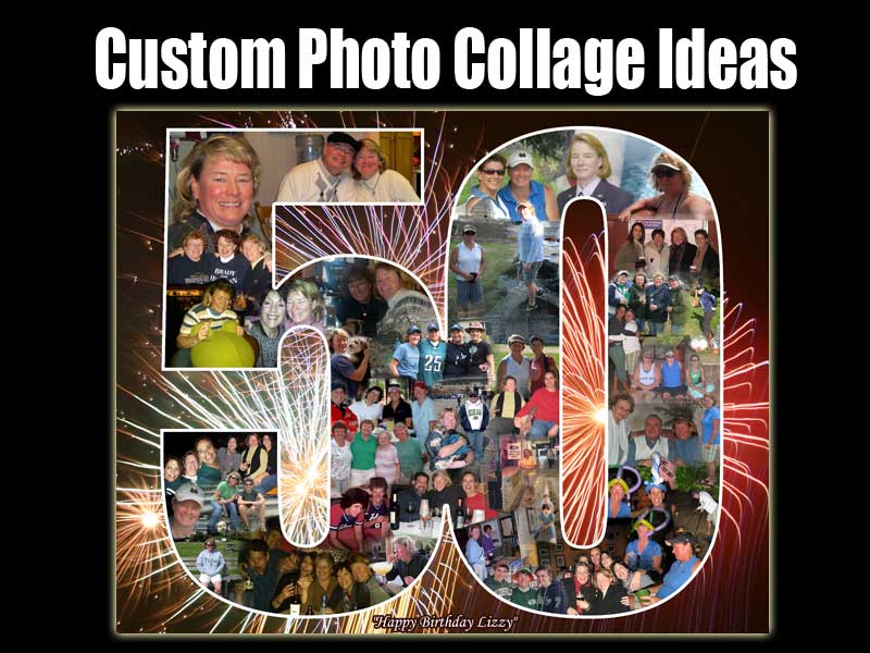 Happy 50th birthday photo collage number 50