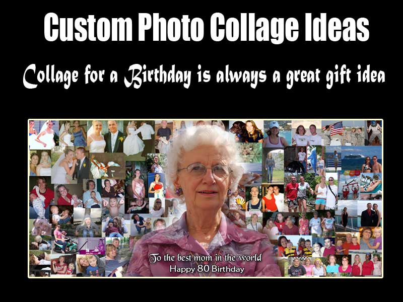 90th birthday photo collage for grandma
