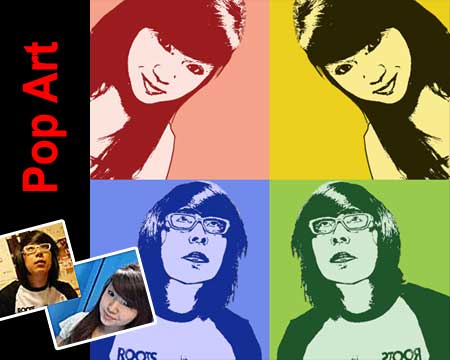 Turn your photo to Pop Art Gift