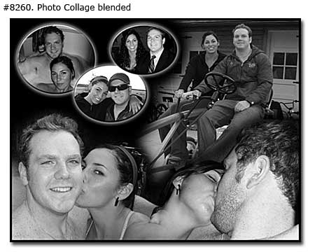 BW birthday blended collage for boyfriend