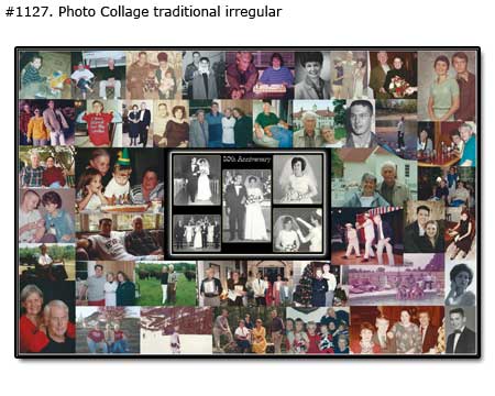 50th anniversary collage example