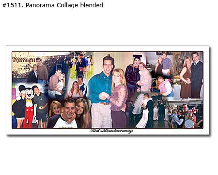 Panoramic 10th Anniversary Collage