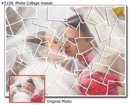 Wedding Mosaic Collage