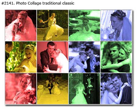 Wedding Photomontage Traditional classic