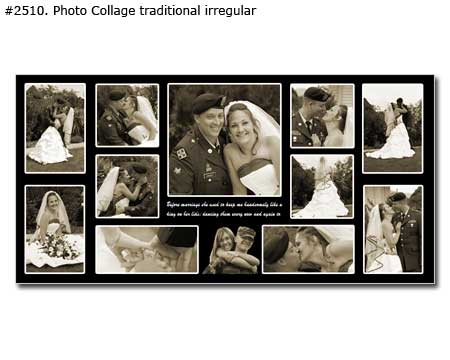 Couple photo collage sample 2510