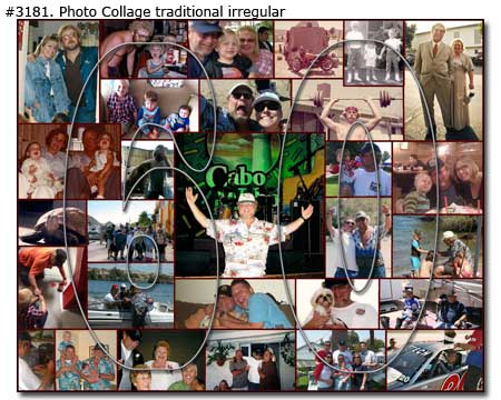Family photo collage sample 3181