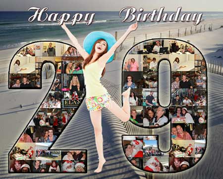 Create Your Own 29th birthday Photo T-Shirt