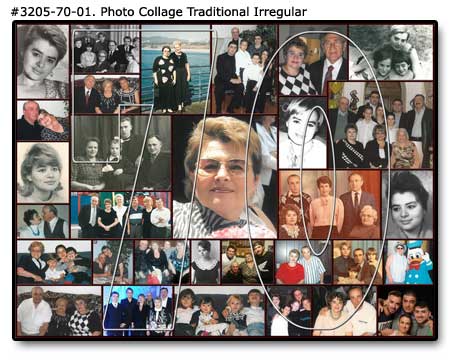 Collage with Transparency Number 70 to wife