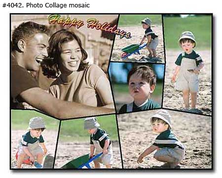 Family Photo Collage Gift Idea for Wife/Husband