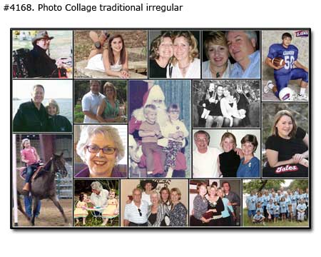 Family photo collage sample 4168
