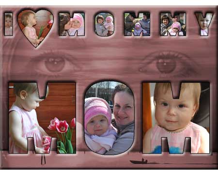 Custom Photo Collage for Mom on Mothers Day