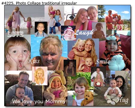 Family photo collage sample 4225