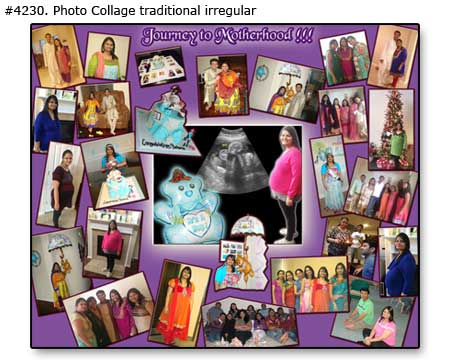 New mom family photomontage motherhood traditional 4230