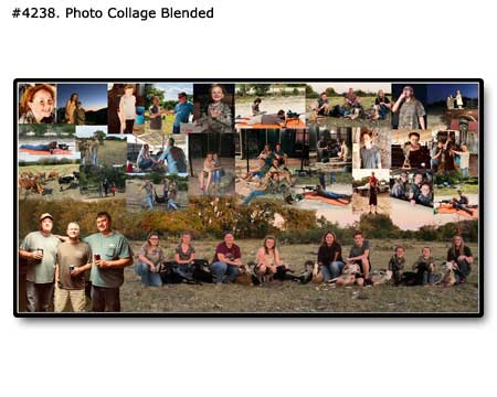 Family Camp Collage with a lot of most magical pics