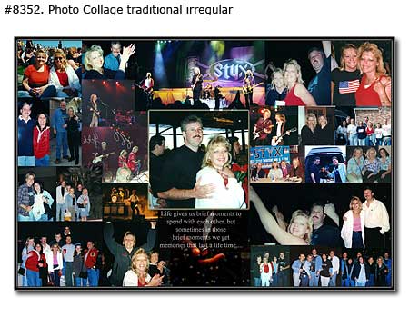 Anniversary photo collage sample 8352