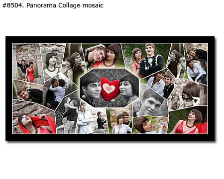 Anniversary photo collage sample 8504