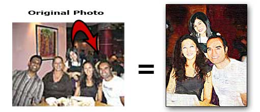 Custom design - integrate two pictures together, remove unwanted objects from photographs, change backgrounds
