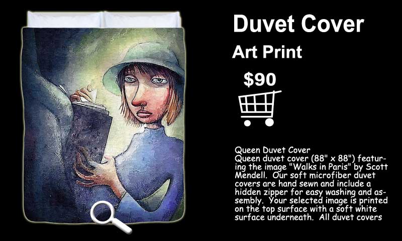 Duvet Cover Artwork print