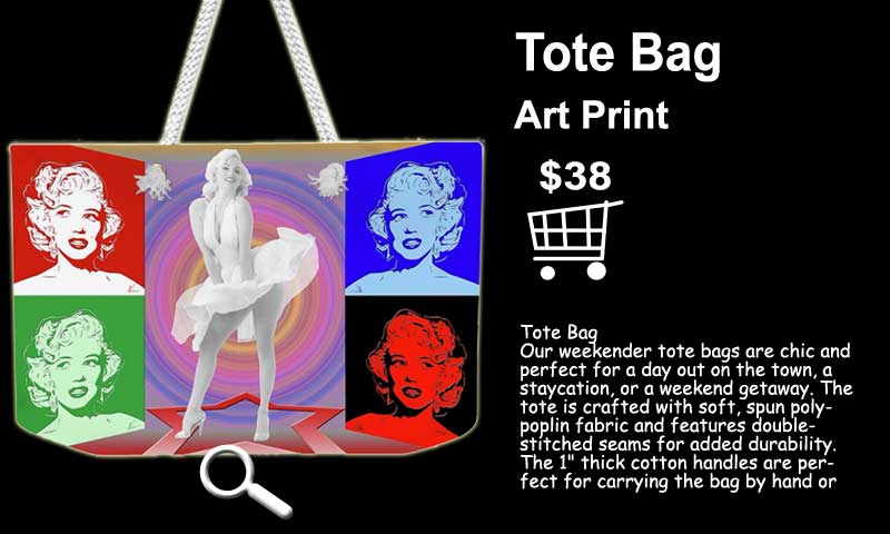 Weekender Tote Bag modern painting
