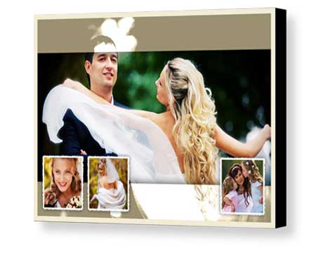Custom wedding multi-pictures Board Mounting