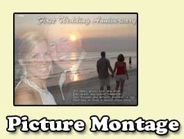Picture wall art montage
