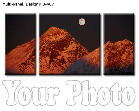 3-piece Canvas Set 3-A07 - Split one photo into three panels