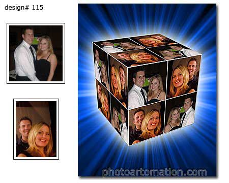 Rubiks Cube photo collagee example 115
