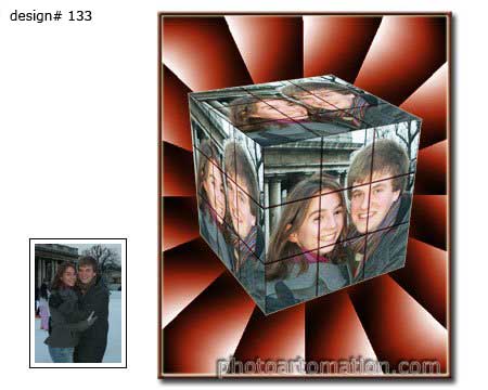 Rubiks Cube photo collagee example 133